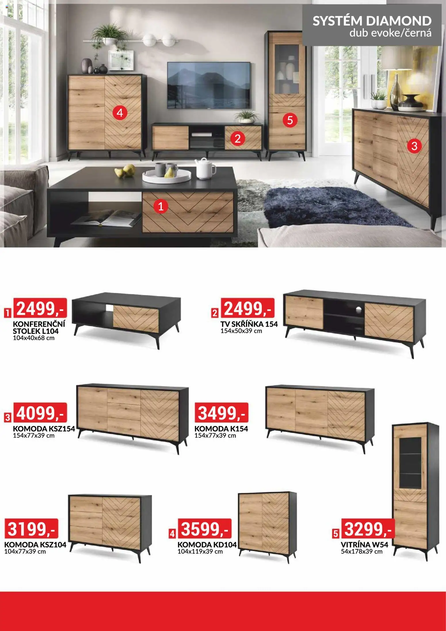 BAUMAX leták - Zařiďte si bydlení podle sebe od 01.03.2026 | Strana: 8 | Produkty: Tv, Komoda, Tv skříňka, Skříňka