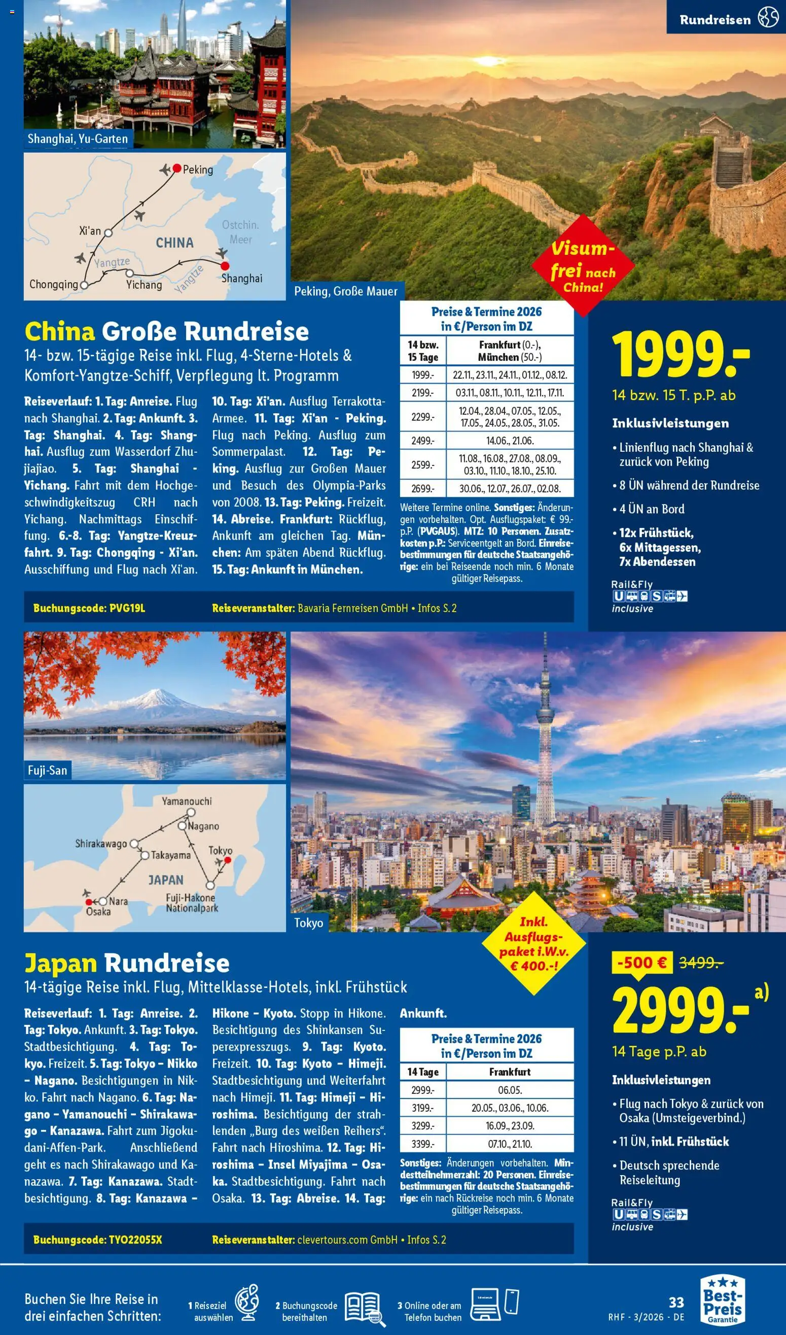 Lidl Reisen Prospekt 	 | 28.02.2026 | Wie erhält man einen begrenzten Rabatt? | Deutschland