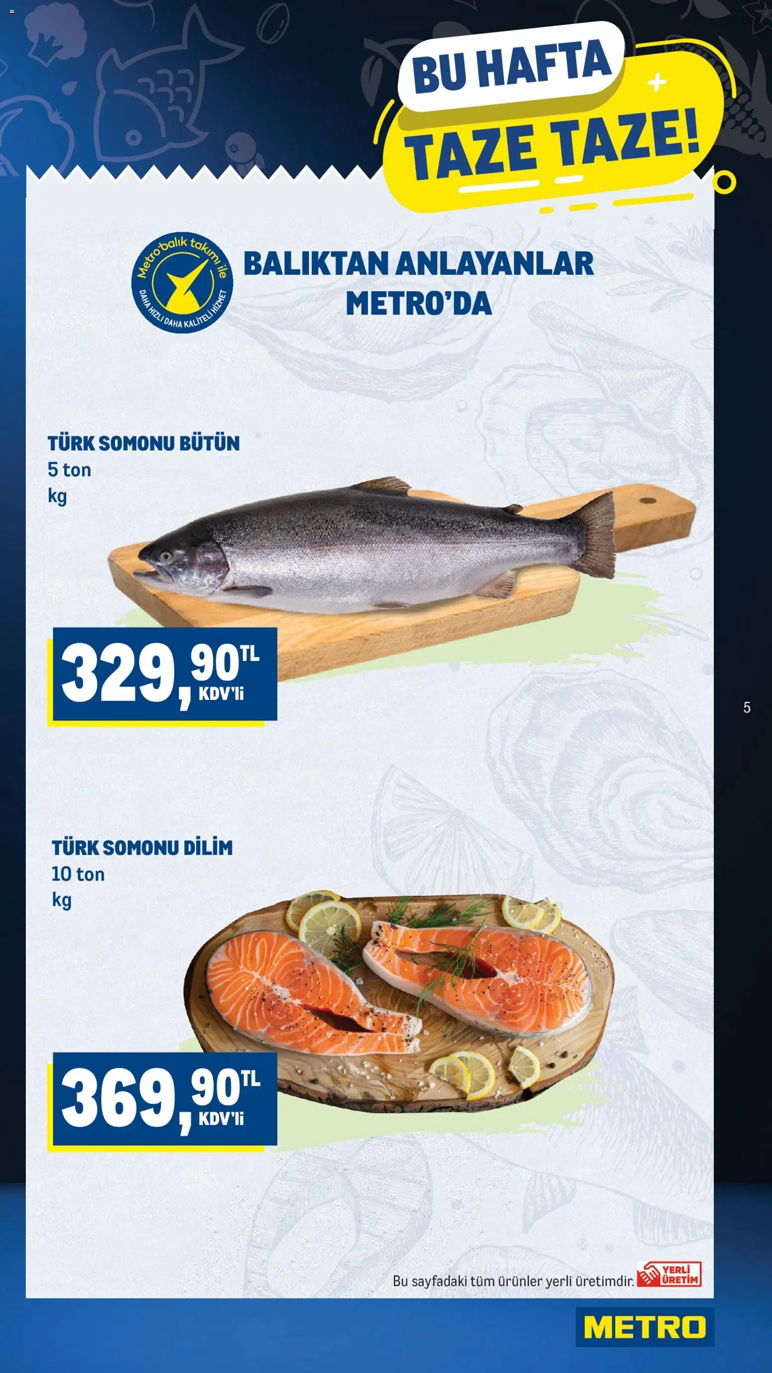 Metro Katalog - 11.02.2026 tarihinden itibaren geçerlidir | Sayfa: 5 | Ürünler: Balık