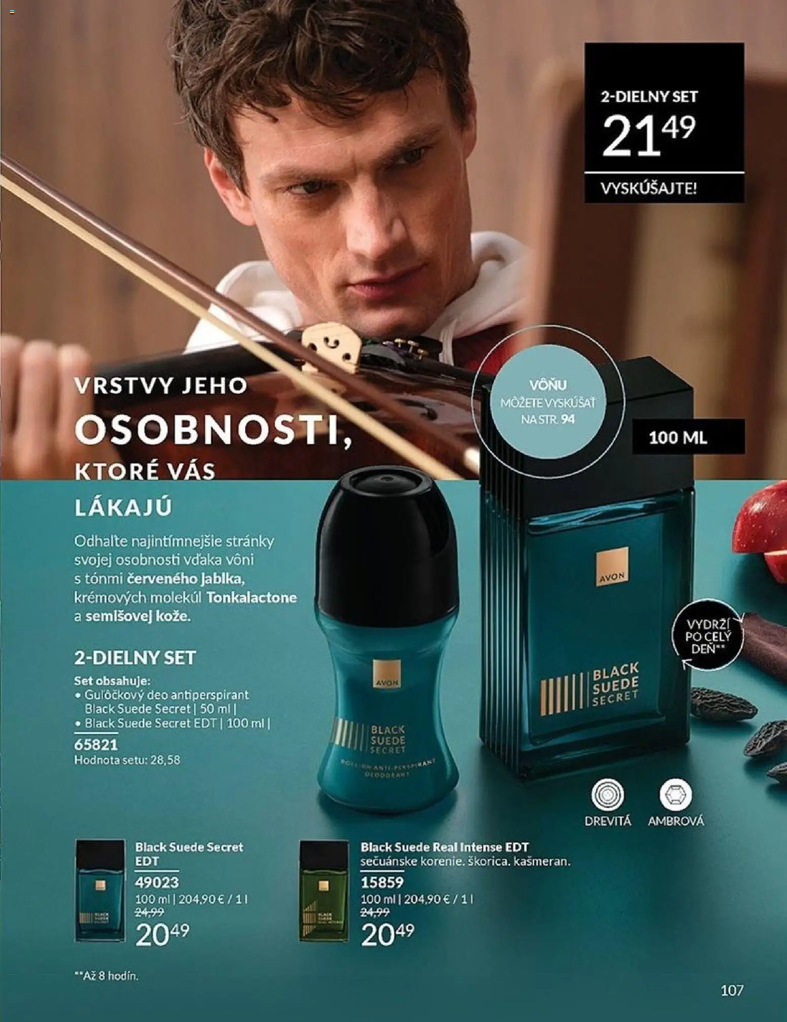 Nové Avon akcie – leták je platný od 01.03.2026 | Strana: 107 | Produkty: Antiperspirant