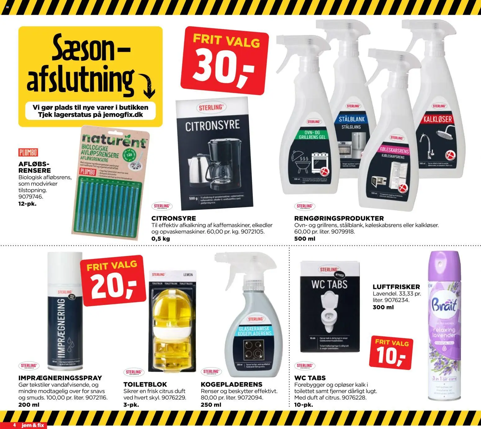 Jem & fix tilbudsavis – gyldig fra 15.02.2026 | Side: 4 | Produkter: Duft, Søm, Ovn