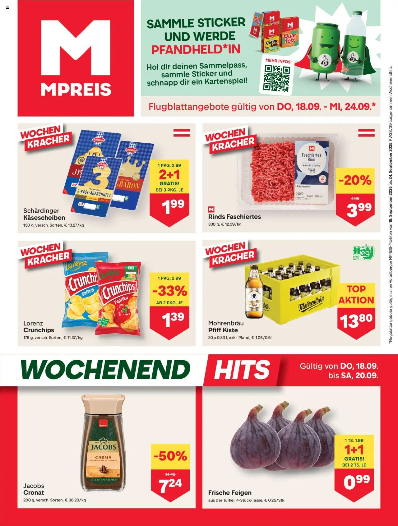 MPREIS Hohenems gültig ab 18.09.2025 | Seite: 1