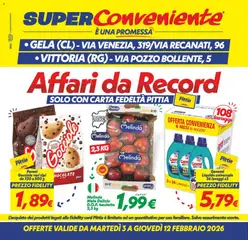 Anteprima del volantino SuperConveniente Gela/Vittoria catalogo valido a partire dal 03.02.2026