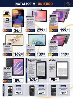 Anteprima del volantino Volantino Unieuro	 valido a partire dal 15.12.2025 | Pagina: 15 | Prodotti: Xiaomi, Tablet, Batteria, Samsung