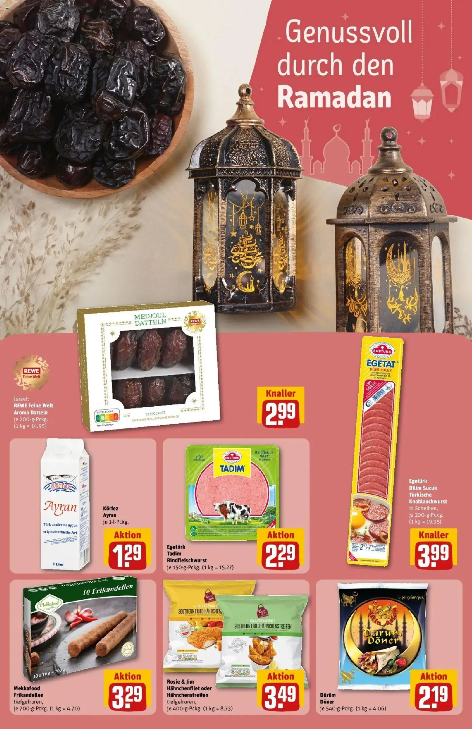 Rewe Prospekt Saarburg	 – gültig ab 15.03.2026 | Seite: 23 | Produkte: Hahnchen, Wurst, Rindfleisch