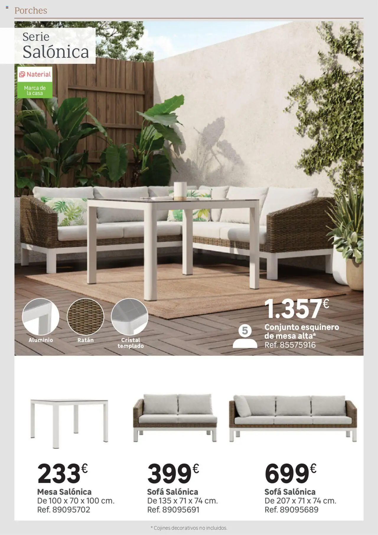 Leroy Merlin catálogo │ válido desde el 25.03.2025 | Página: 135 | Productos: Sofá, Mesa