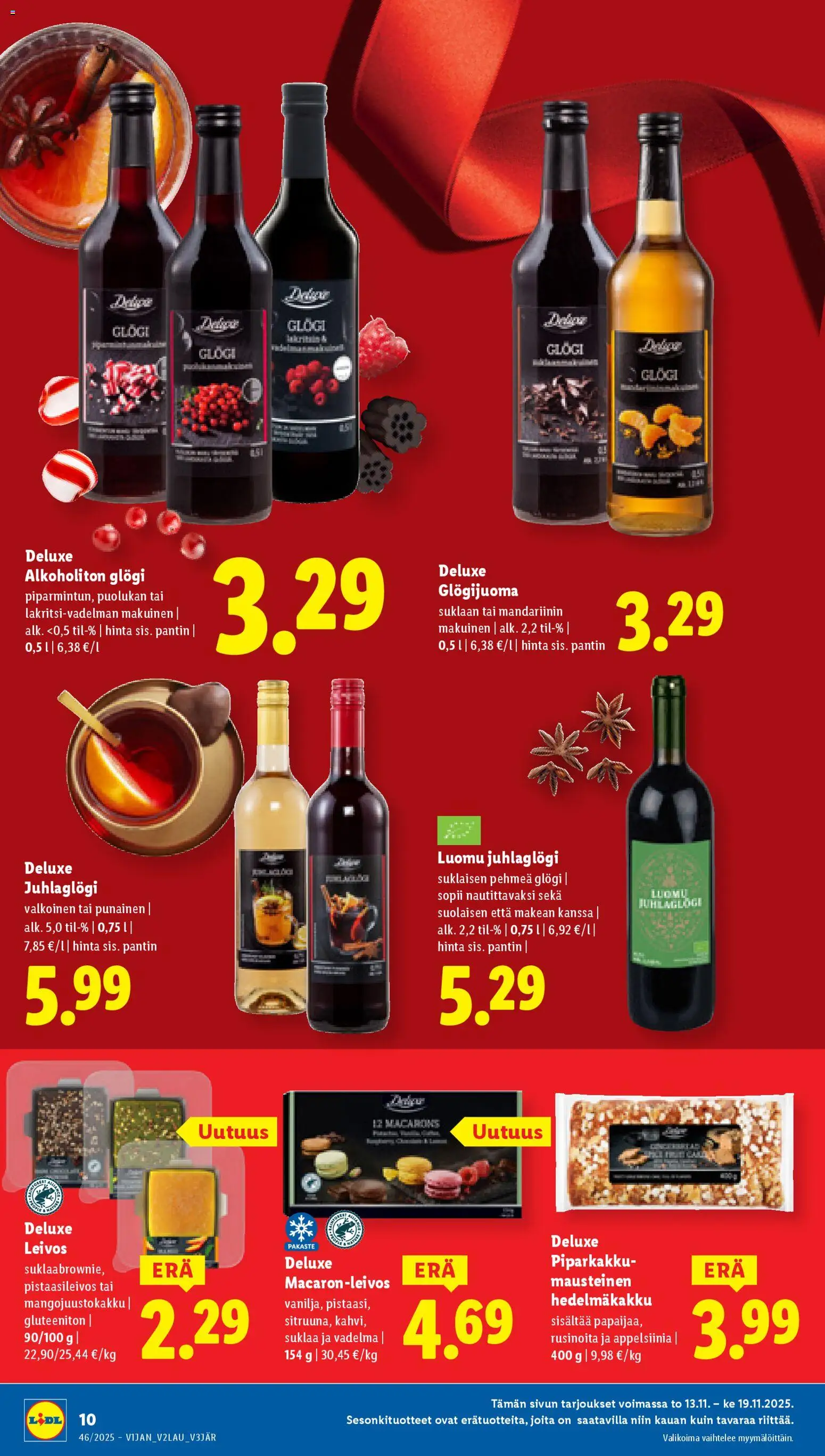 Lidl - Black Friday – voimassa 13.11.2025 alkaen | Sivu: 12 | Tuotteet: Vadelma, Suklaa