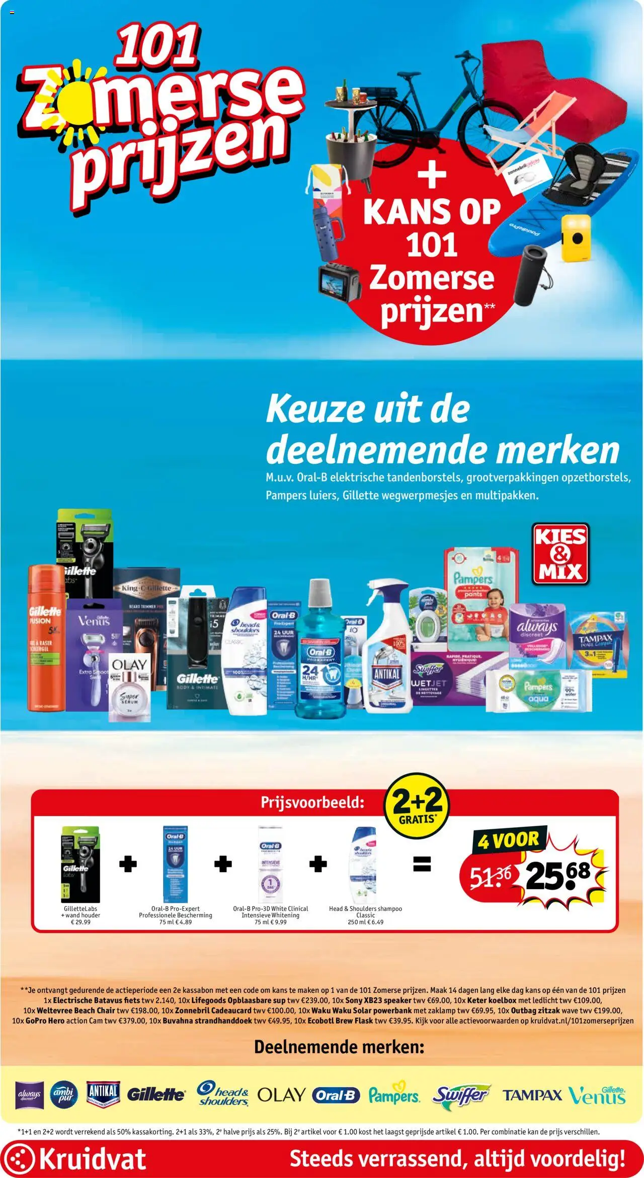  | Pagina: 32 | Producten: Tandpasta, Ostyalap, Zonnebril, Shampoo