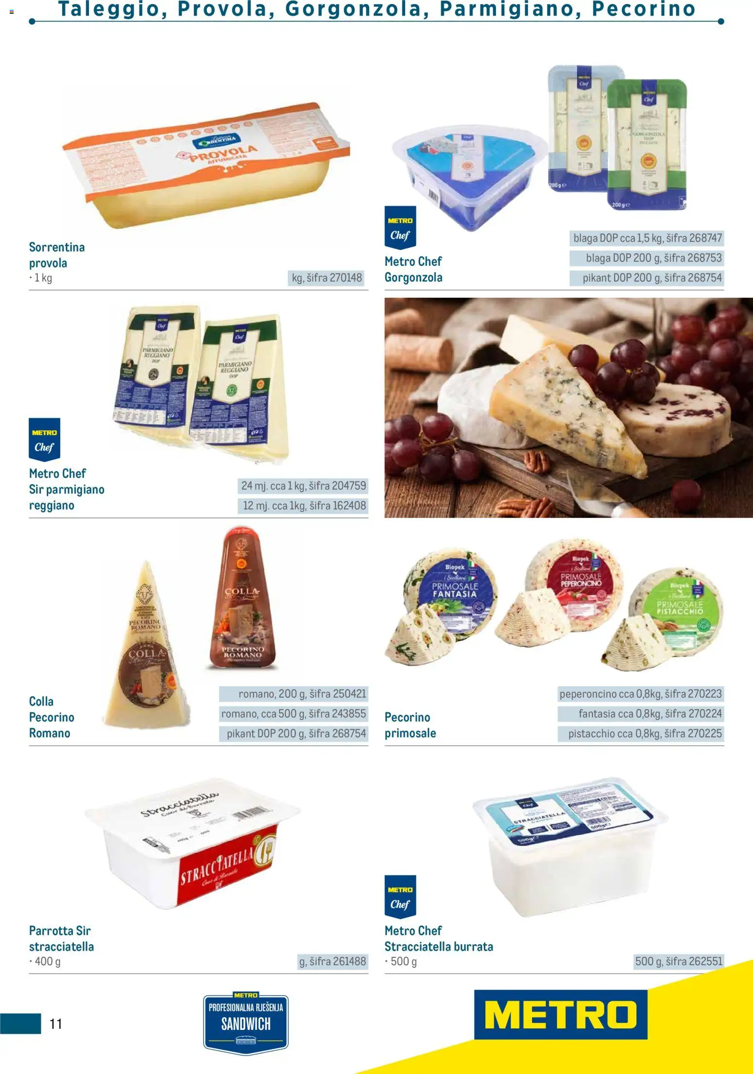 Metro katalog | vrijedi od 05.03.2026 | Stranica: 11 | Proizvodi: Sir
