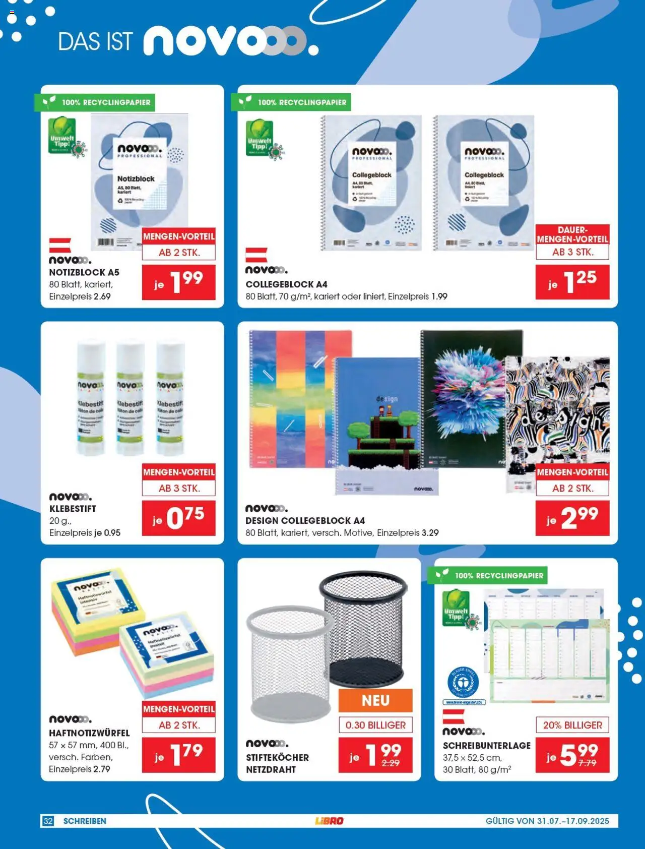 Libro Schulkatalog gültig ab 31.07.2025 | Seite: 32