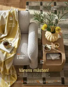 Mio erbjudanden - Förhandsvisning av reklamblad från butik Mio aktuell från 01.03.2026 | Sida: 6 | Produkter: Pläd, Fåtölj, Matta, Vas