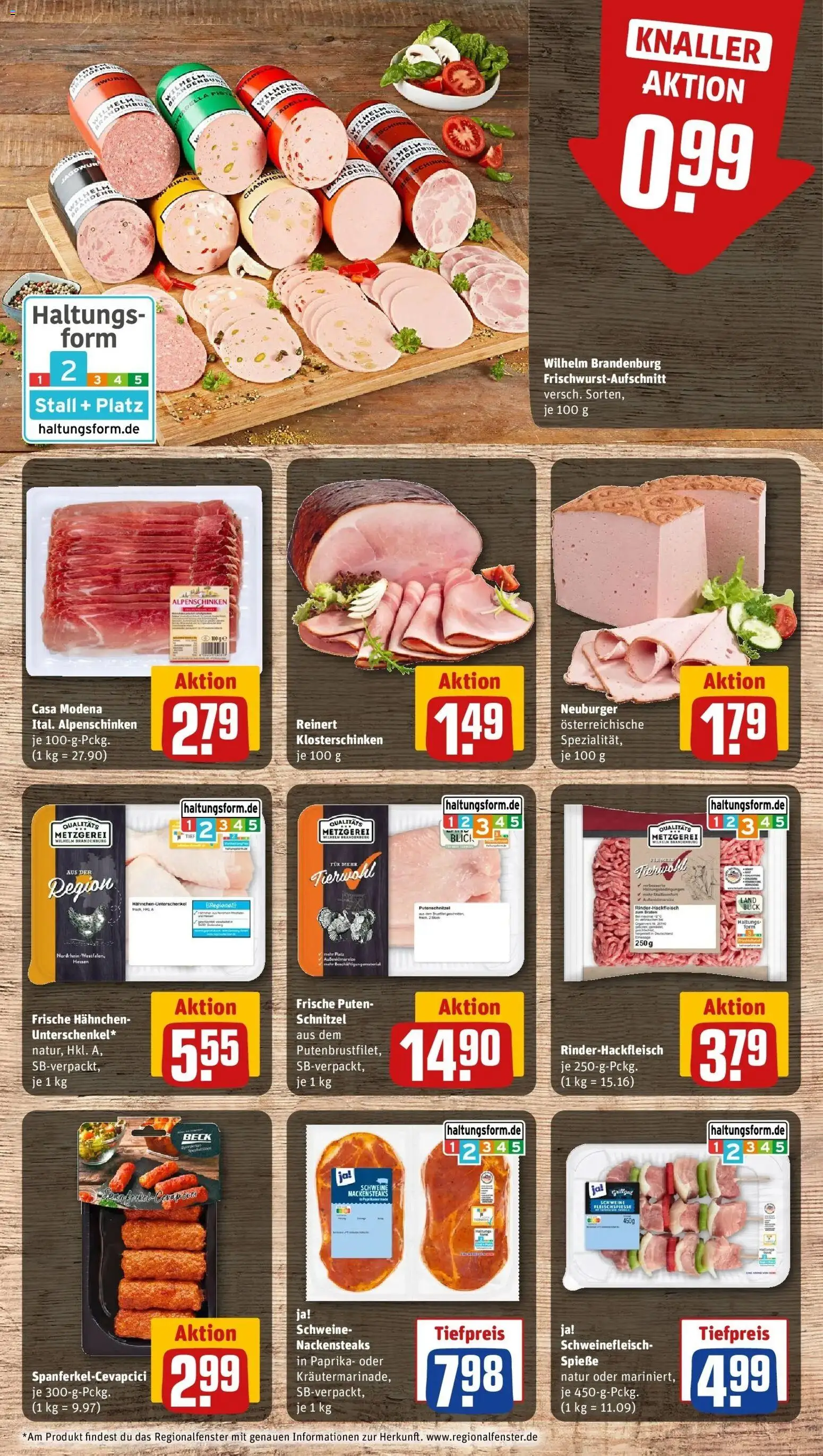 Rewe Prospekt Frankfurt / Gateway Gardens	 – gültig ab 15.03.2026 | Seite: 10 | Produkte: Hahnchen, Spieße, Schnitzel, Steak