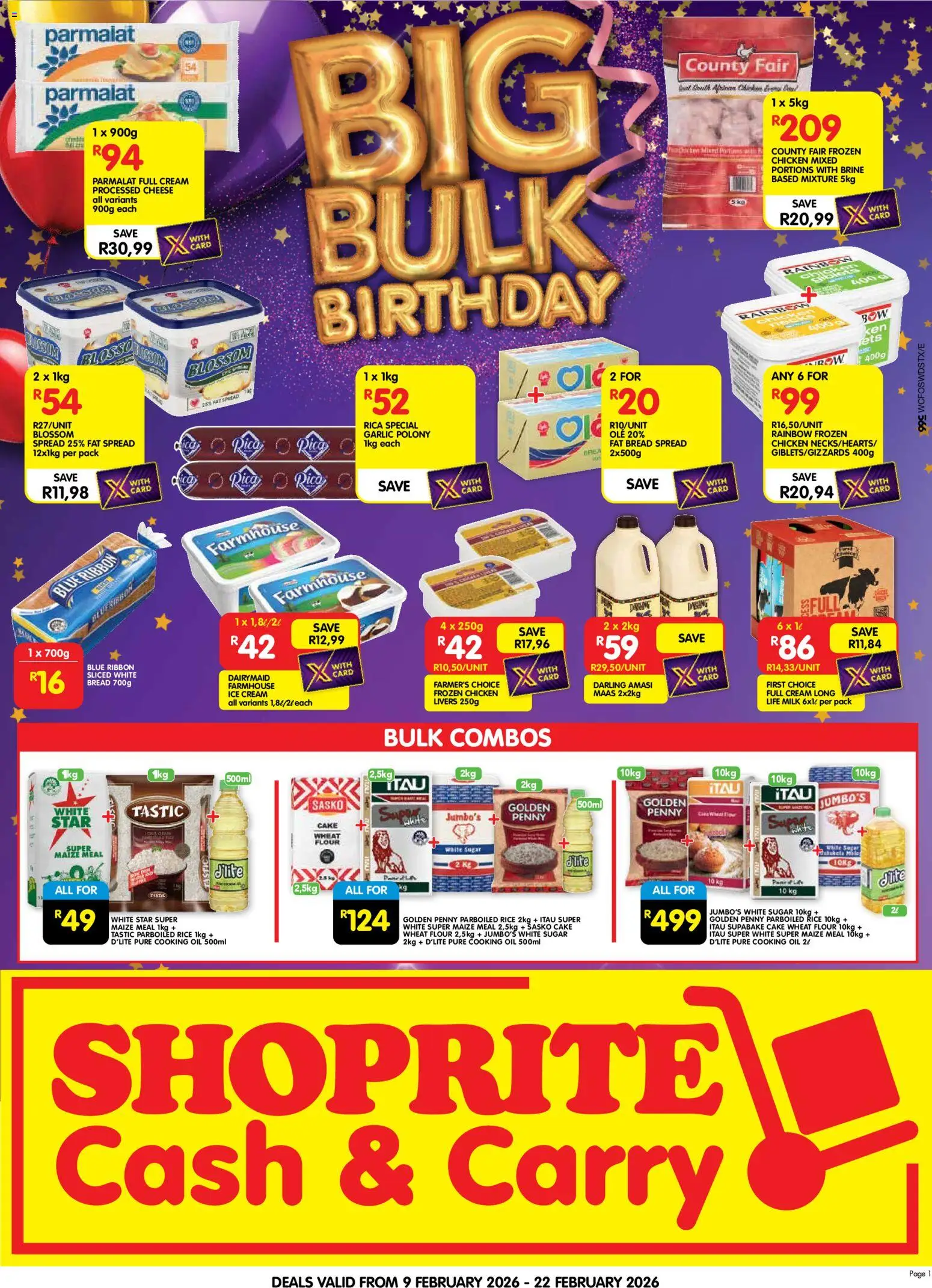 New Shoprite catalogue – valid from 09.02.2026 | Page: 1