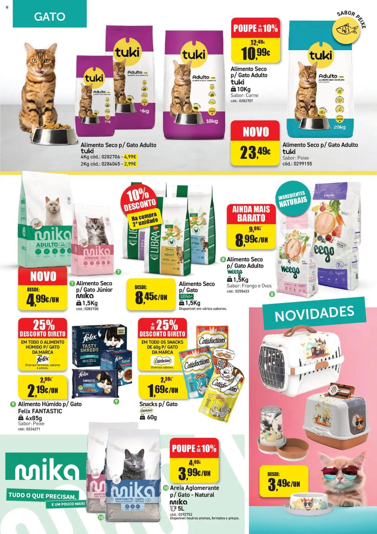 Agriloja folheto │ válido de 01.10.2025 | Página: 3 | Produtos: Areia, Ovos, Peixe, Carne
