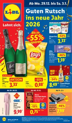 Lidl - Prospekt ab 29.12.2025 gültig
