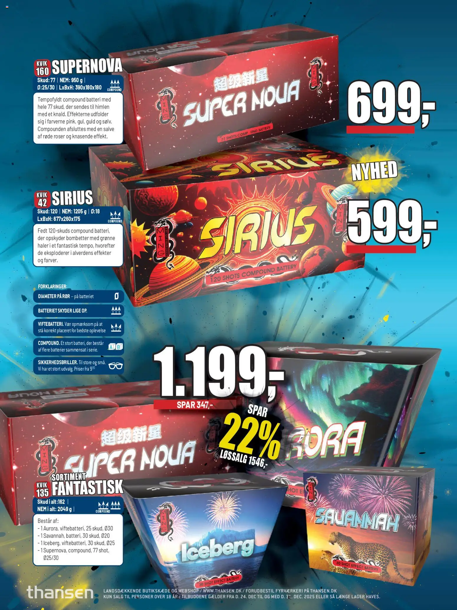 Thansen tilbudsavis – gyldig fra 24.12.2025 | Side: 20 | Produkter: Batterier, Batteri