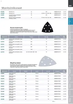 Makita-mainoslehti voimassa 24.03.2026 alkaen | Sivu: 309 | Tuotteet: Monitoimikone, Käsineet