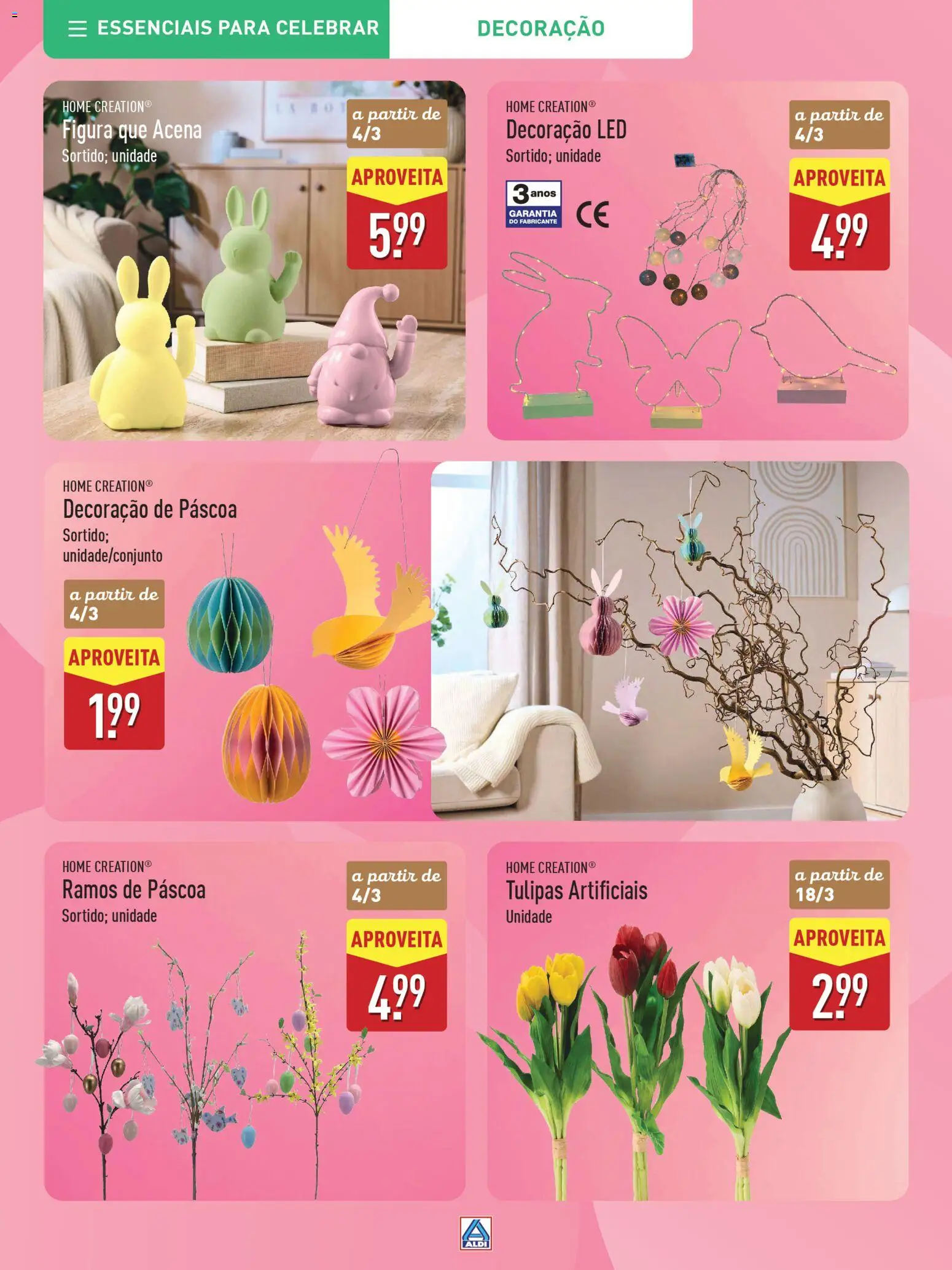 Aldi Especial Páscoa │ válido de 11.03.2026 | Página: 68