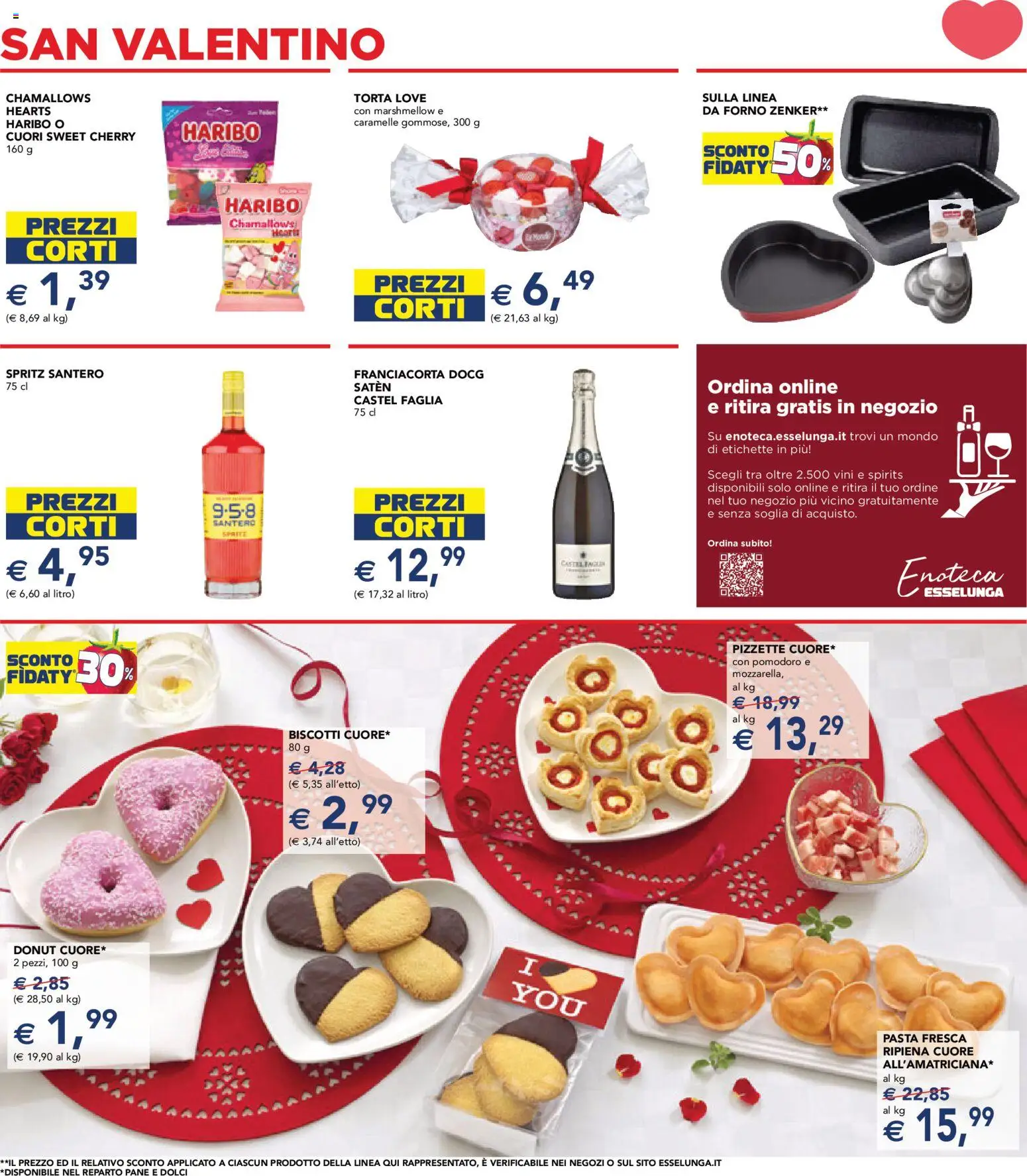 Volantino Esselunga S del 29.01.2026 | Pagina: 19 | Prodotti: Caramelle, Pasta, Torta, Forno