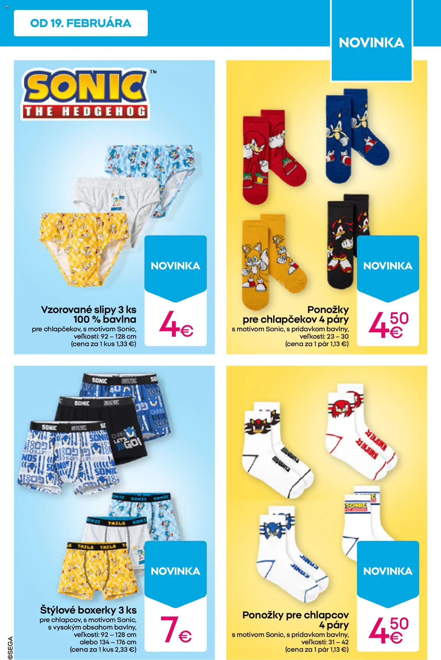 Nové Pepco akcie – leták je platný od 26.02.2026 | Strana: 5 | Produkty: Ponožky, Slipy, Boxerky
