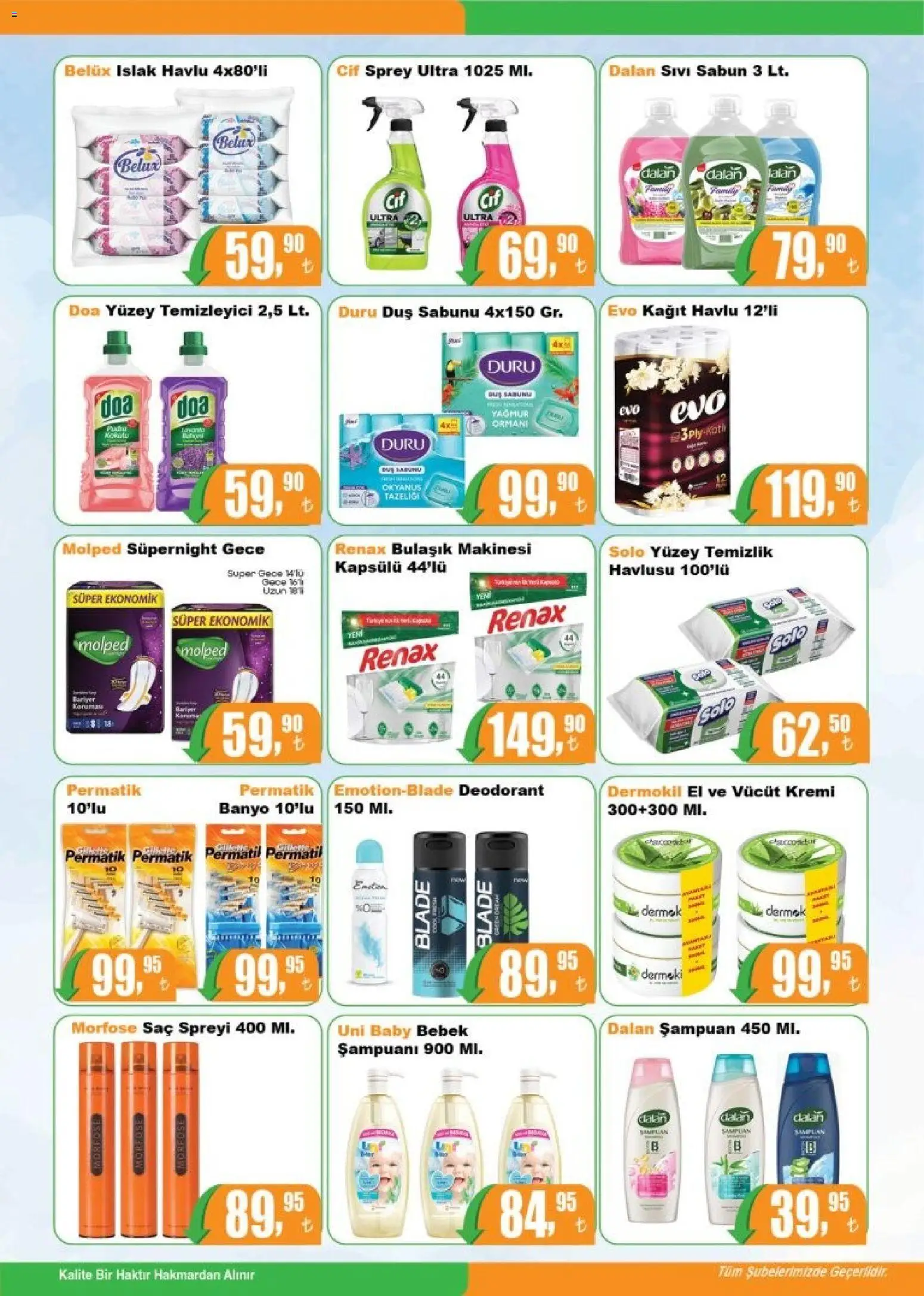 Hakmar Katalog - 14.11.2025 tarihinden itibaren geçerlidir | Sayfa: 7 | Ürünler: Banyo, Duş, Sabun, Kağıt havlu