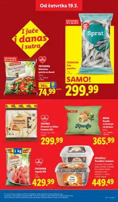 MOKA Knedle sa kremom od pistaća, Knedle sa kremom od pistaća, 600 g - pregled Lidl kataloga - važi od 19.03.2026 | Strana: 25