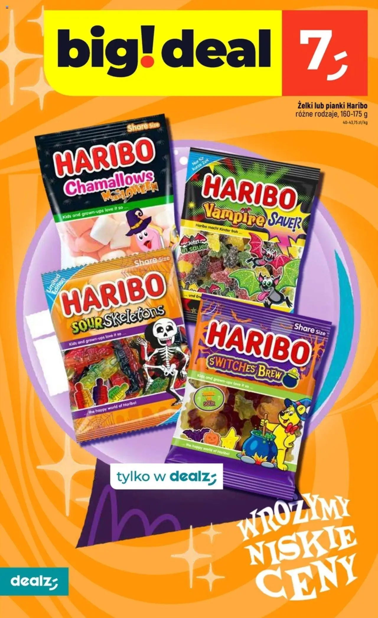 Dealz Gazetka - Upiornie niskie ceny od 11.09.2025 | Strona: 2 | Produkty: Żelki, Pianki