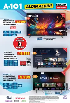 06.11.2025 tarihinden itibaren geçerli olan A101 kataloğu önizlemesi | Sayfa: 3