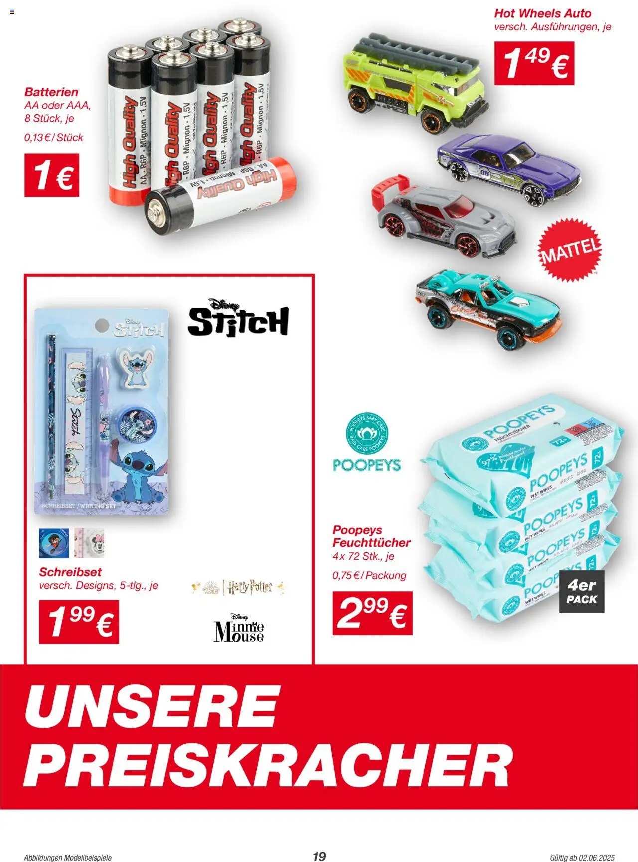 Kik Prospekt 	 - gültig ab dem 02.06.2025 | Seite: 19 | Produkte: Batterien