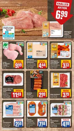 Rewe DE - DE Folder - Voorbeeld van een folder van Rewe DE, geldig van 16.03.2026 | Pagina: 10 | Producten: Schnitzel, Kész piskótalap, Protein