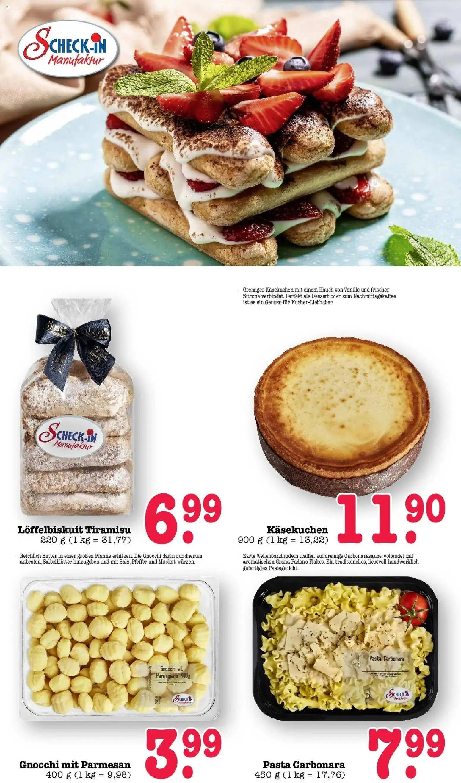 E center Prospekt Kuppenheim-Oberndorf	 – gültig ab 05.04.2026 | Seite: 13 | Produkte: Butter, Pfeffer, Zitrone, Pasta