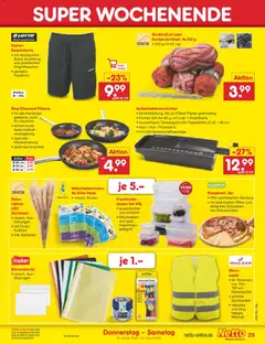 Netto Marken-Discount Prospekt 	 ab 19.01.2026 gültig | Seite: 39 | Produkte: Sweatshorts, Batterien, Weste