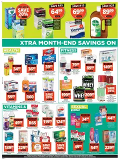 Checkers specials catalogue – valid from 19.01.2026 | Page: 12 | Products: Tea, Syrup, Water, Supplements