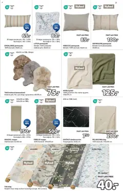 JYSK Tilbudsavis gyldig fra 15.08.2025 | Side: 21 | Produkter: Tæppe