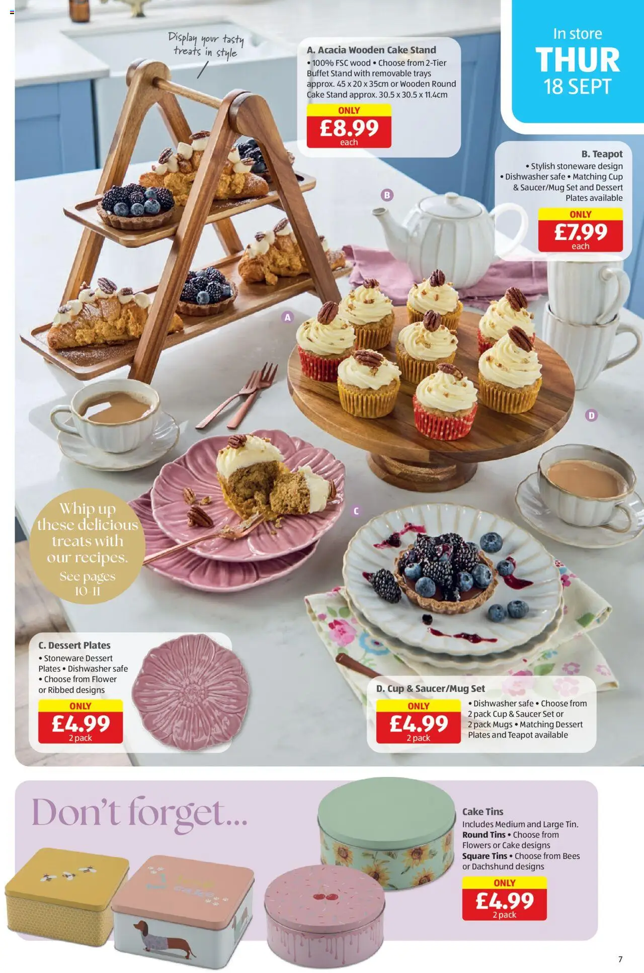  | Page: 7 | Products: Cake, Dishwasher