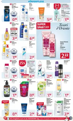 Rossmann Prospekt 	 - gültig ab dem 04.08.2025 | Seite: 14 | Produkte: Creme, Körpermilch, Seife, Shower Gel