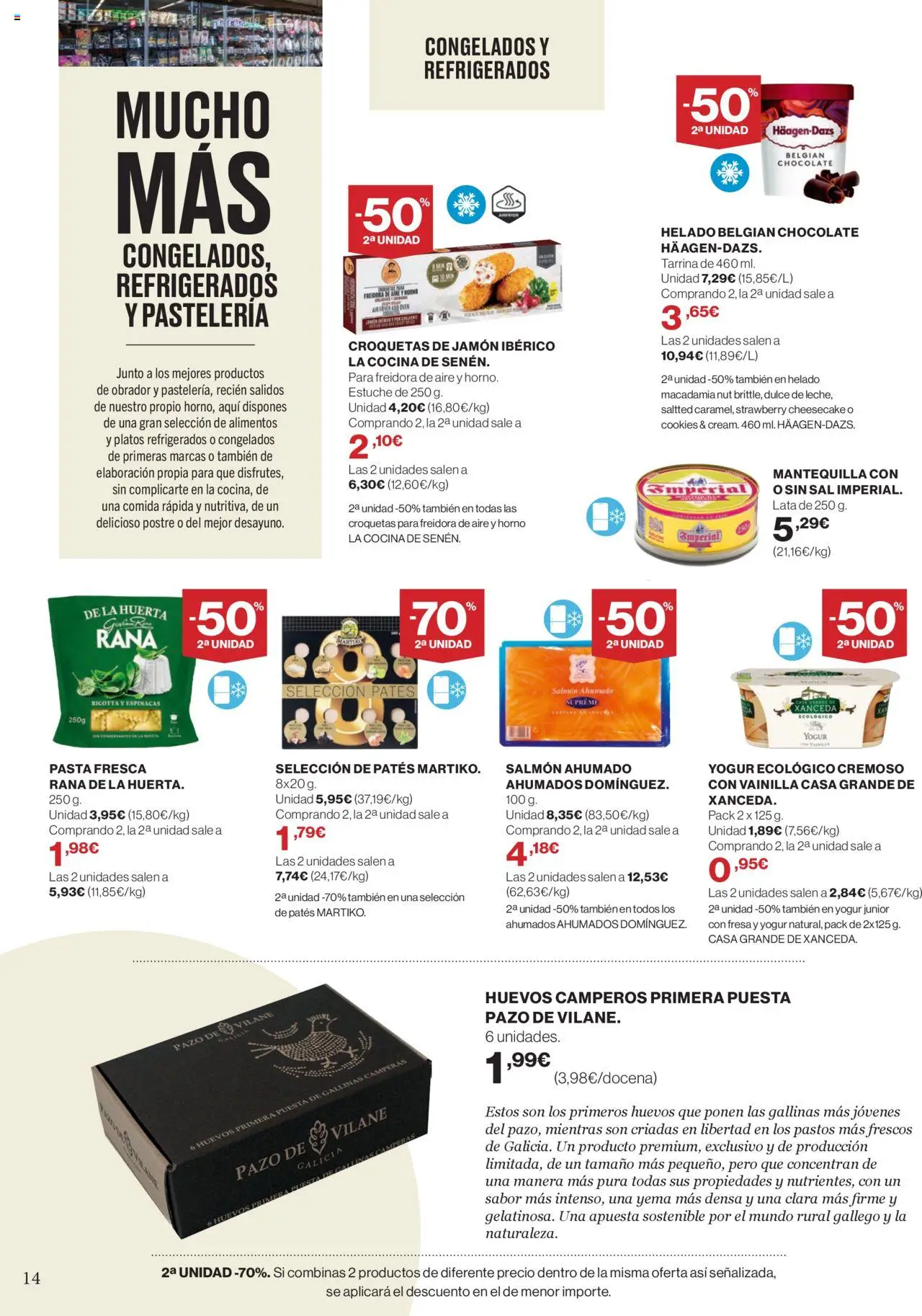 Hipercor catálogo │ válido desde el 11.09.2025 | Página: 14 | Productos: Salmón ahumado, Freidora, Συσκευή ροής, Κούβα