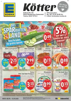 Edeka prospekt Neunkirchen - Seelscheid	 ab 07.09.2025 gültig