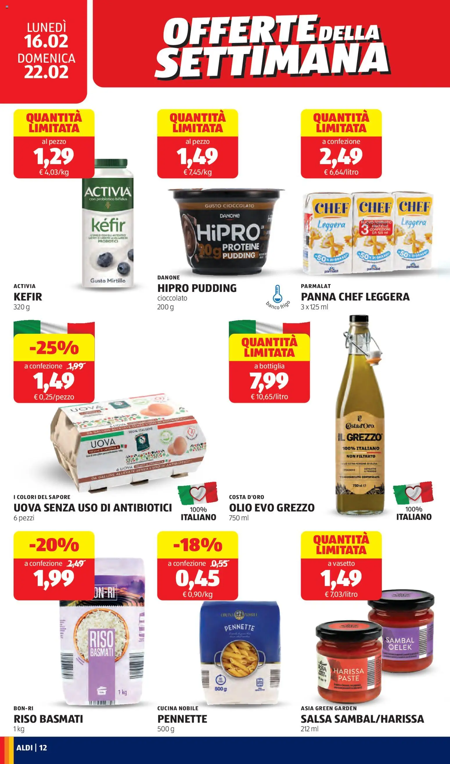 Volantino Aldi del 16.02.2026 | Pagina: 12