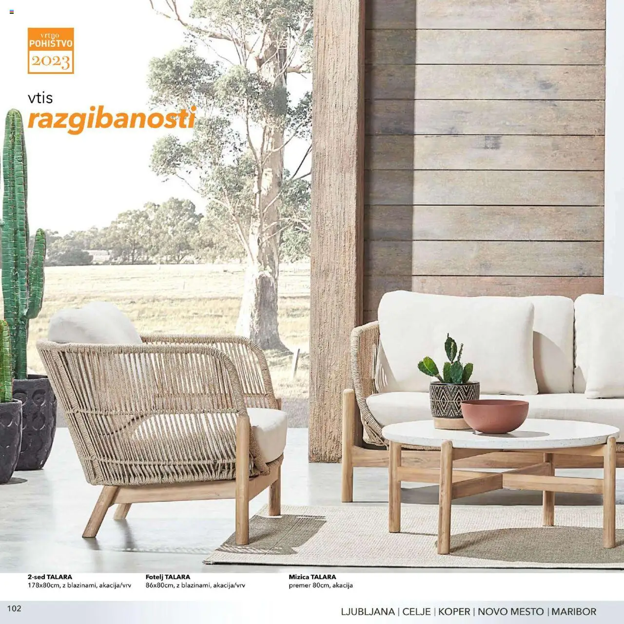 Harvey Norman - Katalog - Vrtno pohištvo │ velja od 01.03.2023 | Stran: 102