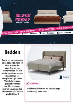 Beter Bed - Black Friday - Voorbeeld van een folder van Beter Bed, geldig van 11.11.2025 | Pagina: 2 | Producten: Bed, Matras