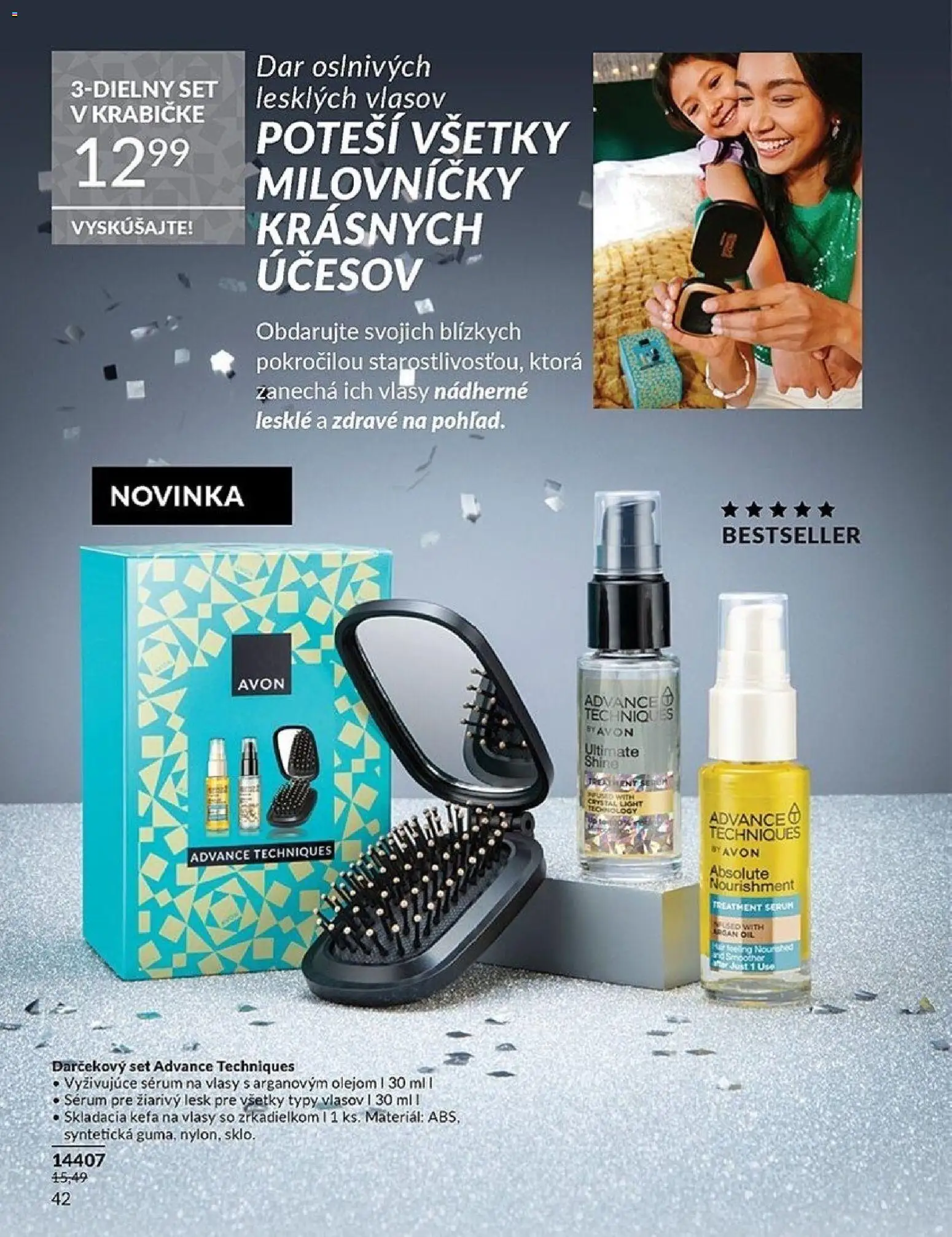 Nové Avon akcie – leták je platný od 01.12.2025 | Strana: 42 | Produkty: Kefa