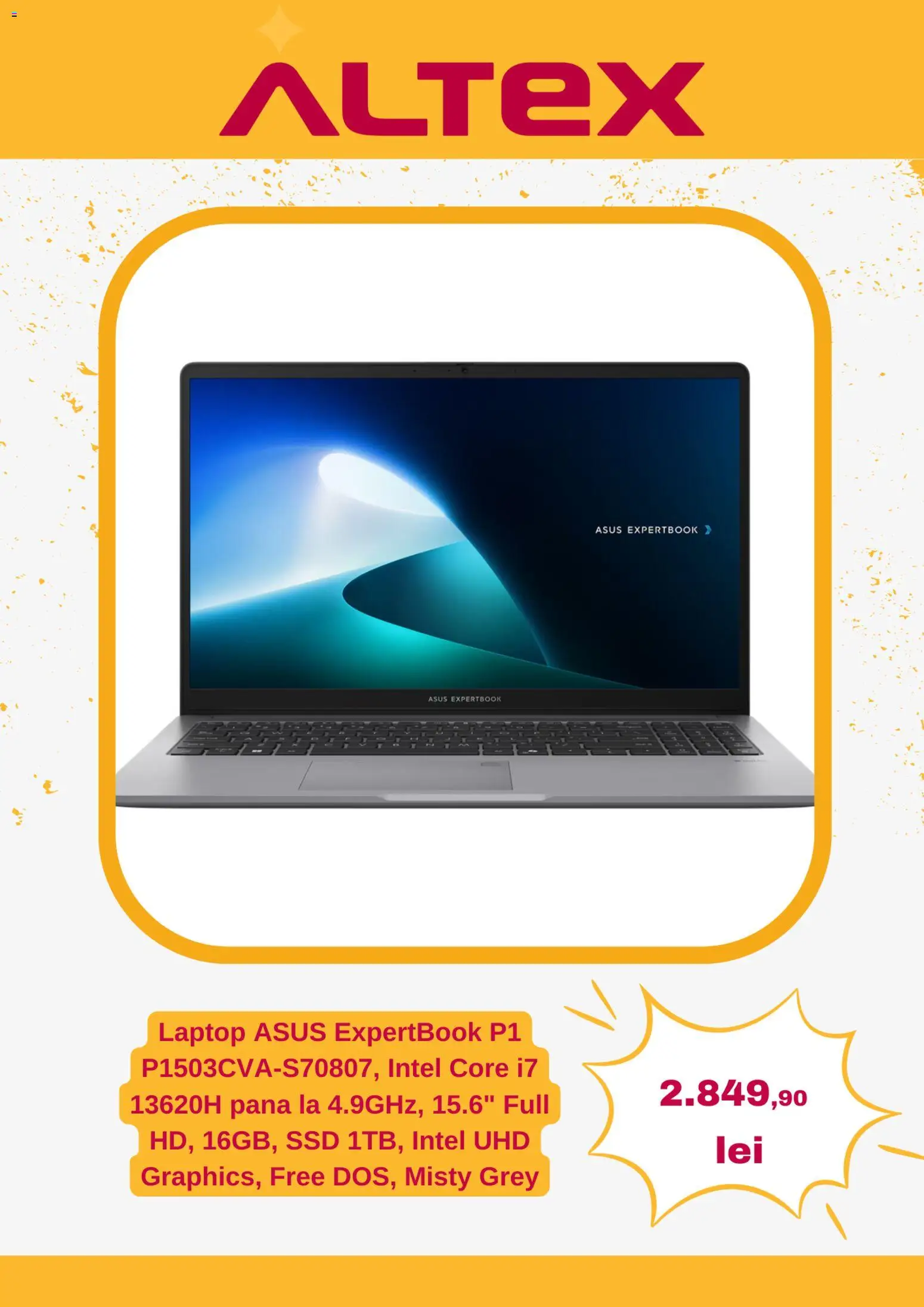 Noul catalog Altex – valabil de la 11.12.2025 | Pagină: 3 | Produse: Laptop