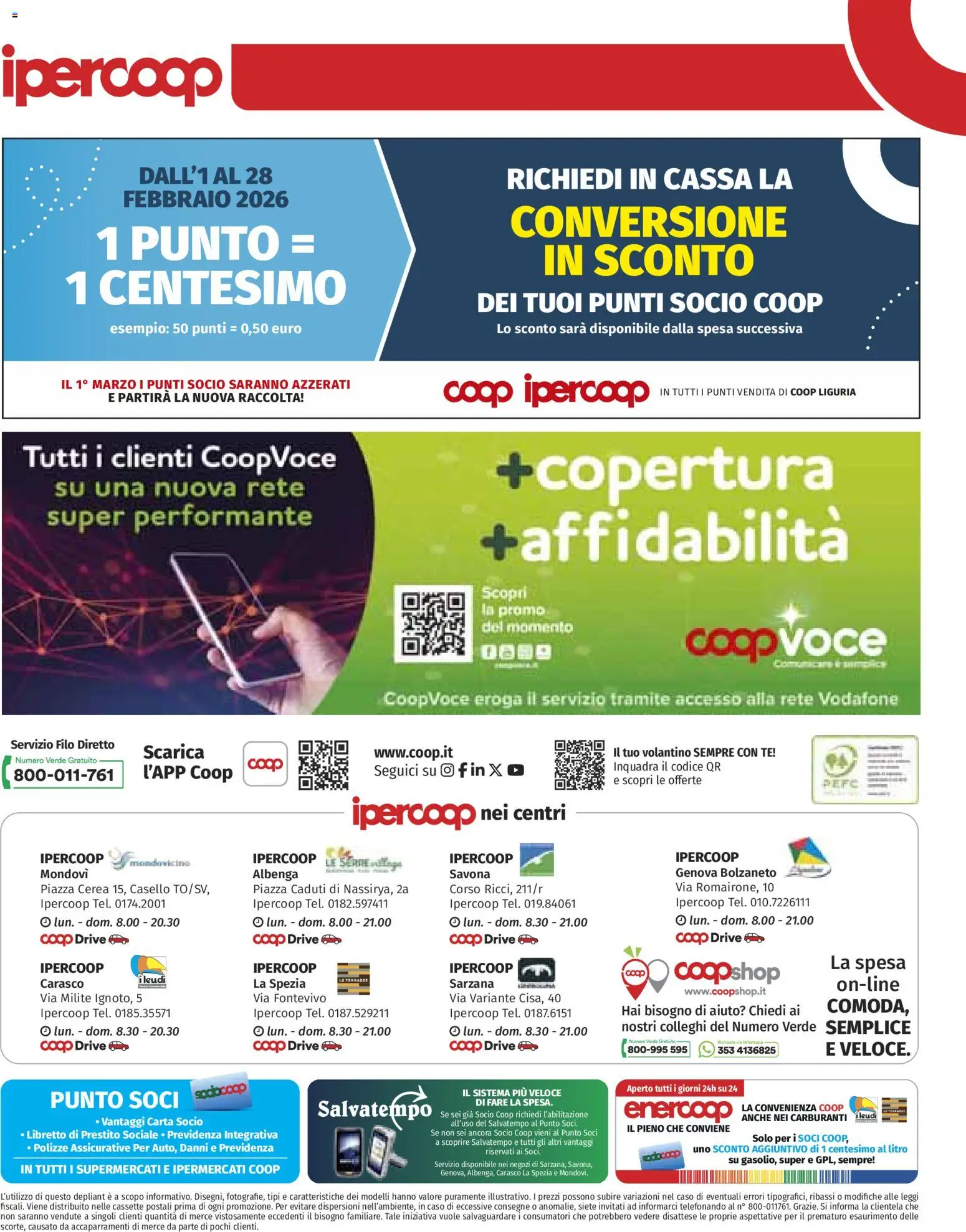 Volantino Ipercoop del 29.01.2026 | Pagina: 46 | Prodotti: Tè