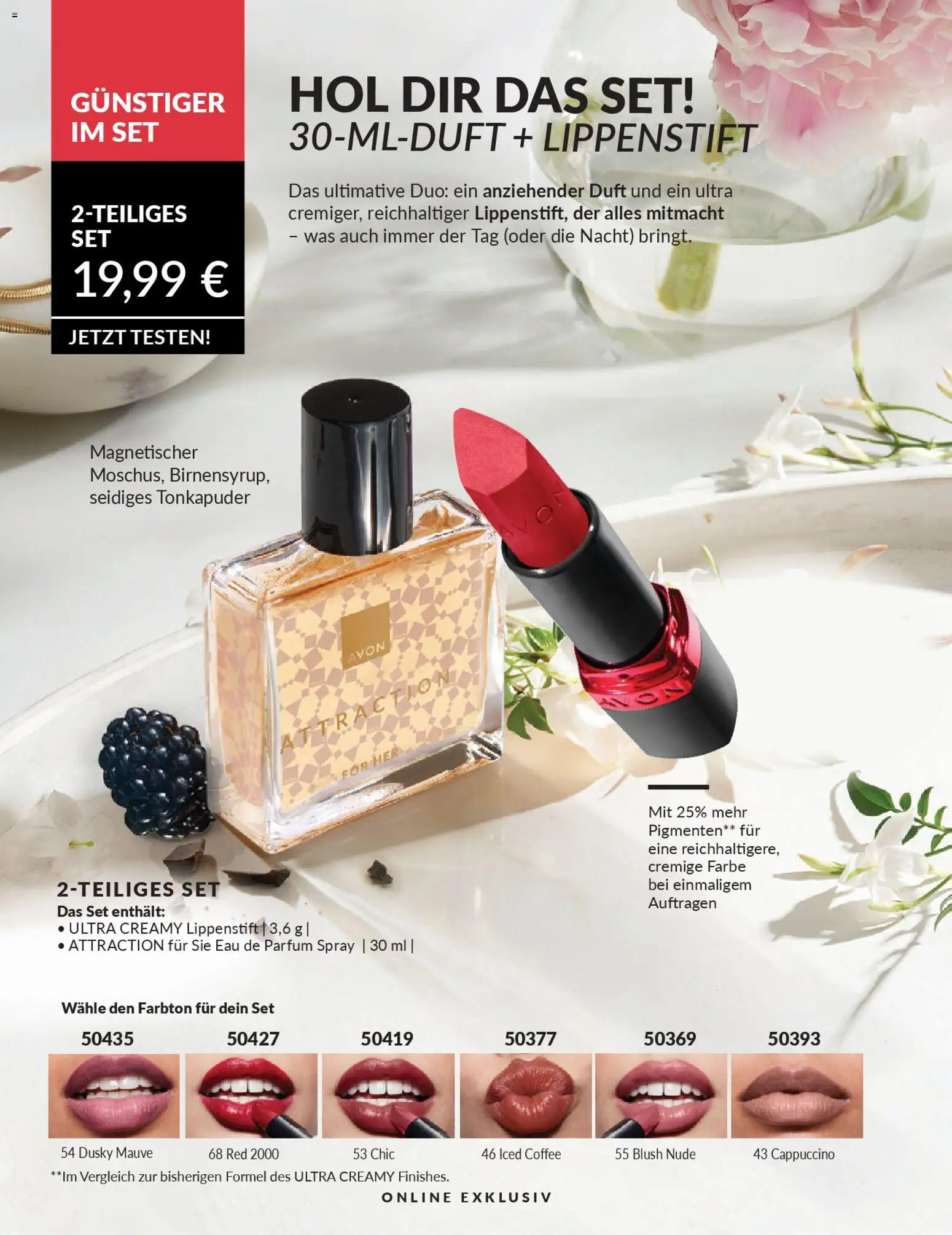 AVON Katalog März 2026 – gültig ab 01.03.2026 | Seite: 192 | Produkte: Parfüm, Duft, Eau de Parfum, Blush