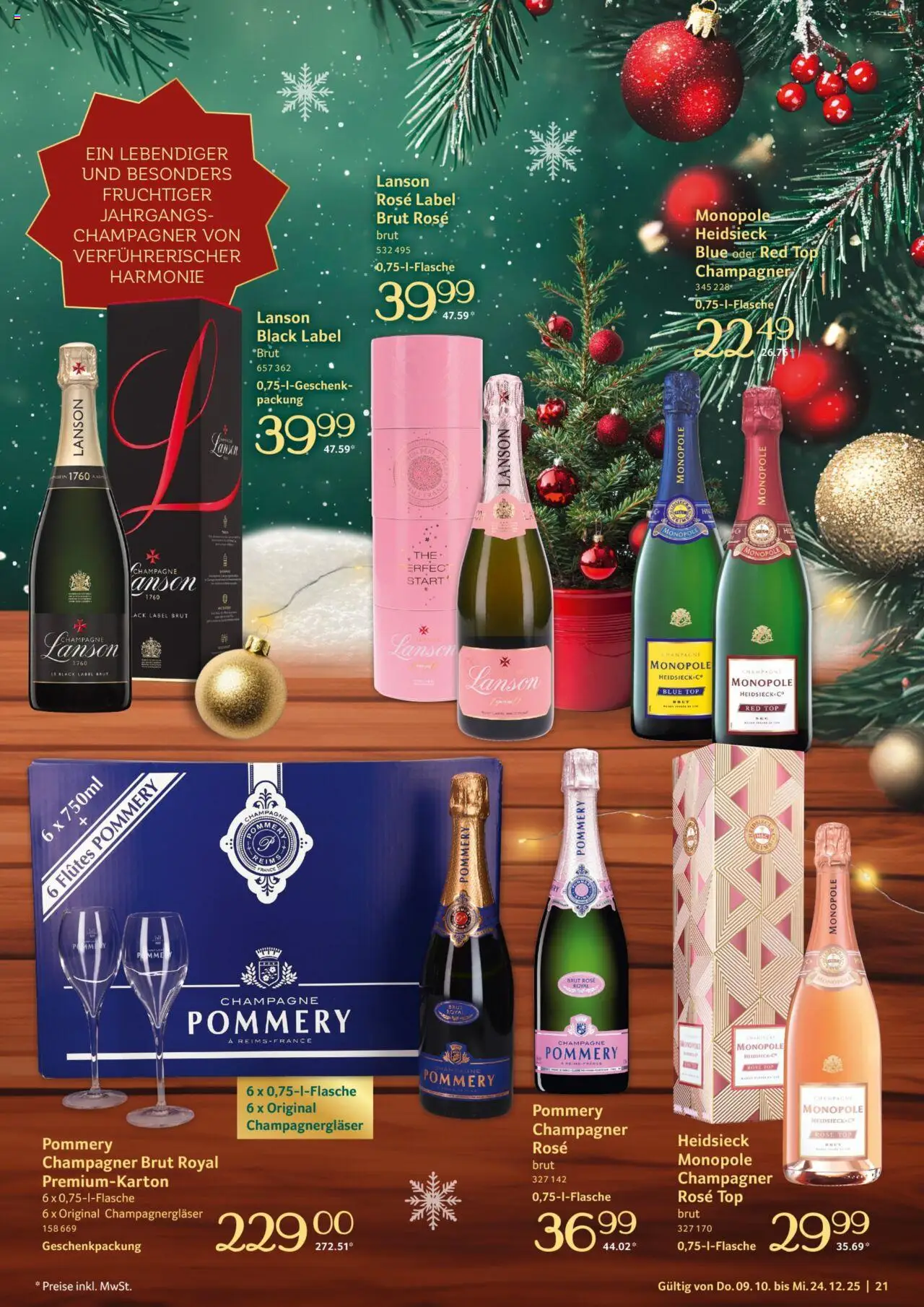 Selgros Präsente – gültig ab 09.10.2025 | Seite: 21 | Produkte: Top