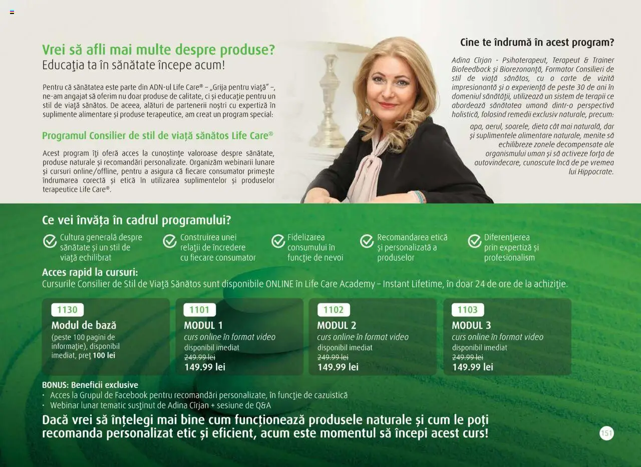 Noul catalog Life Care – valabil de la 01.10.2025 | Pagină: 153 | Produse: Video, Pește