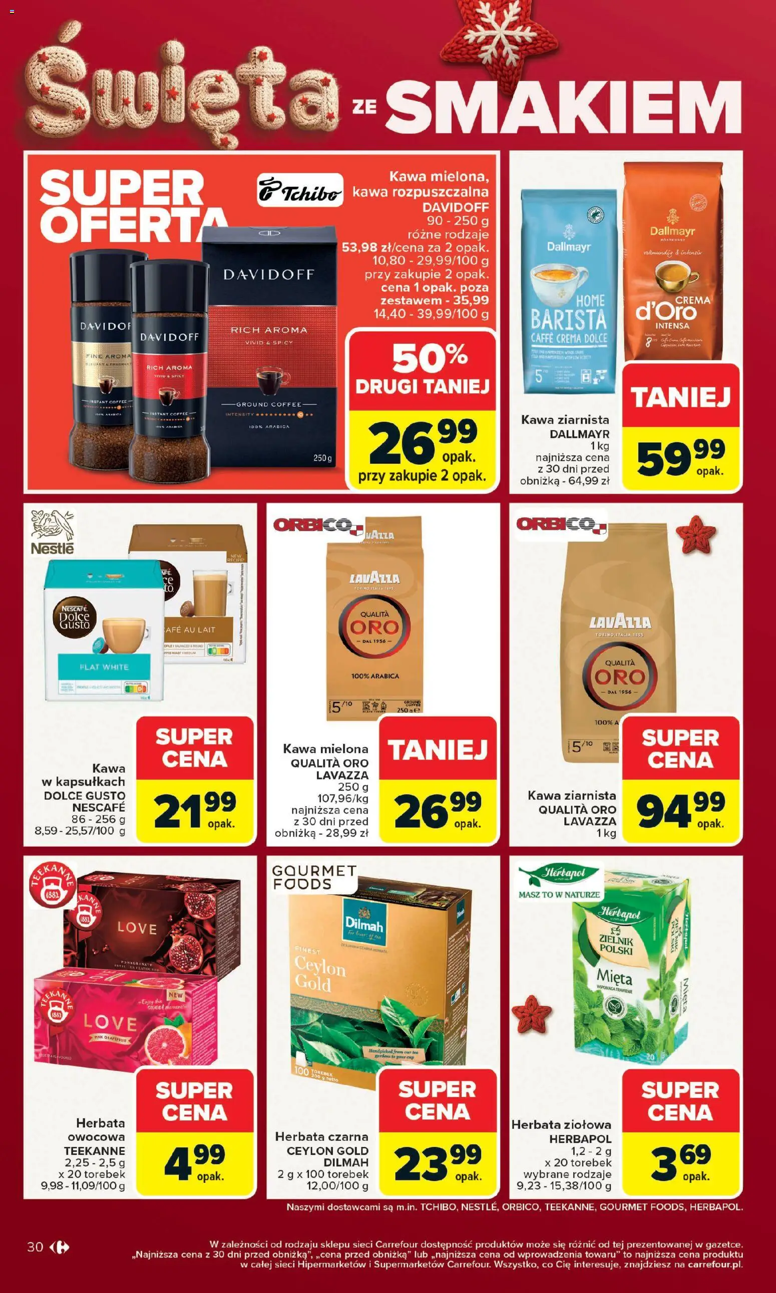 Carrefour Gazetka od 15.12.2025 | Strona: 34 | Produkty: Nescafe, Kawa ziarnista, Lavazza, Kawa