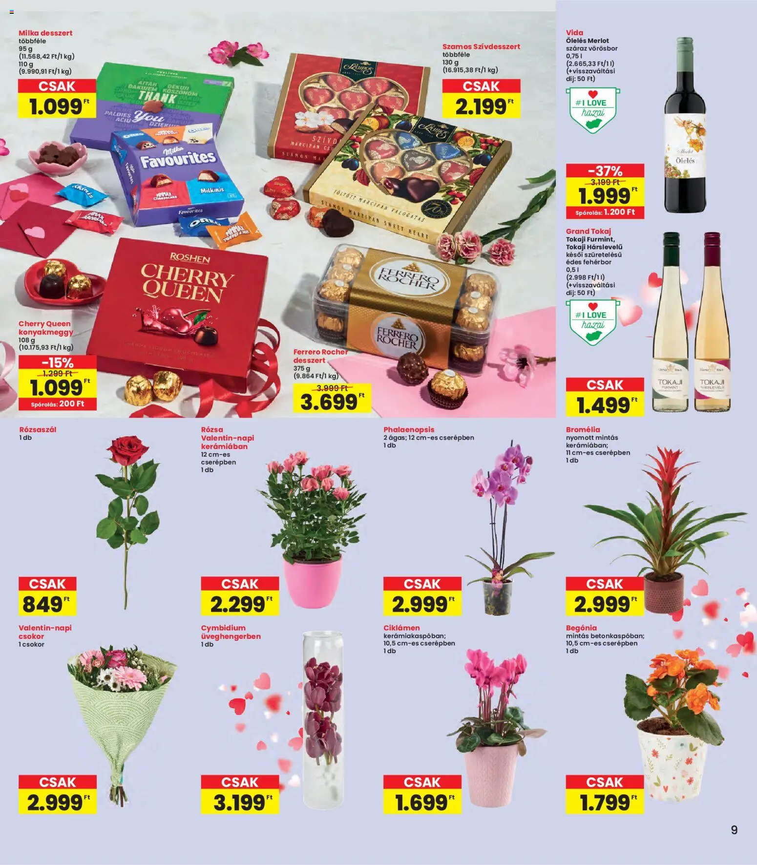 Interspar akciós ujság - amely érvényes a következő dátumtól: 12.02.2026 | Oldal: 9