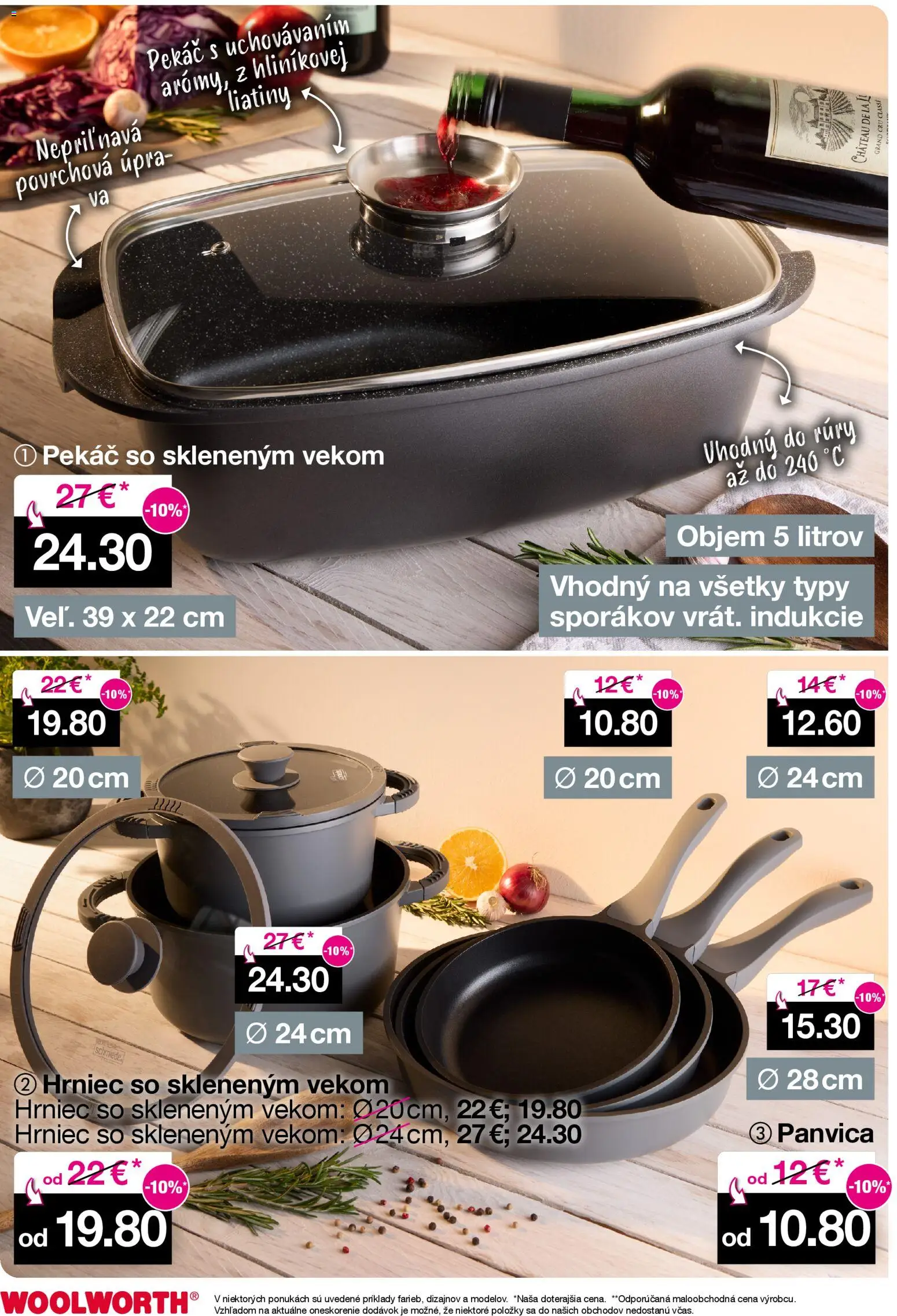 Nové Woolworth akcie – leták je platný od 05.12.2025 | Strana: 18 | Produkty: Panvica